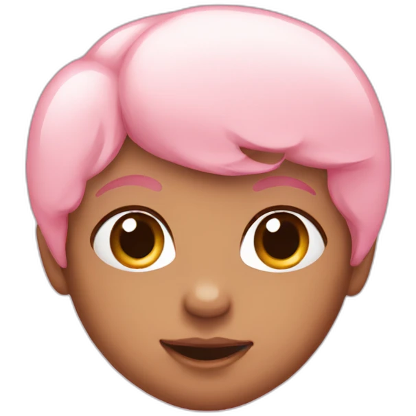 Baby pink heart emoji