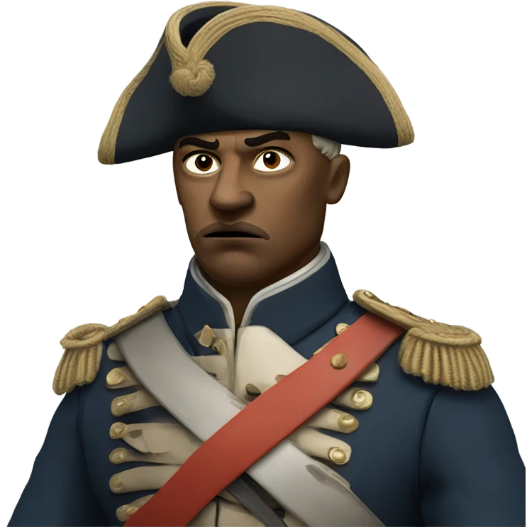 Angry Dutch East India soldier from the past emoji