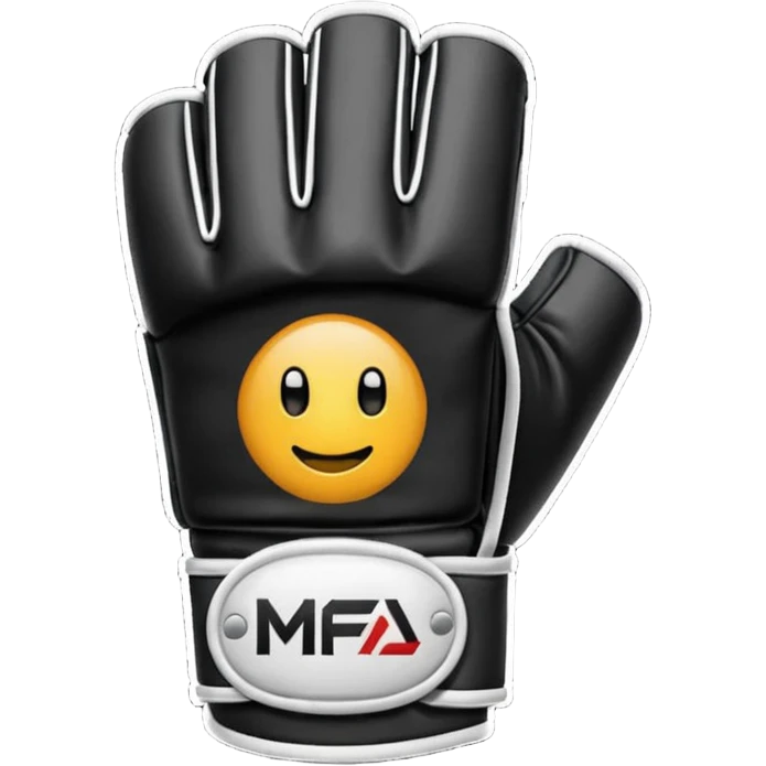 MMA glove emoji