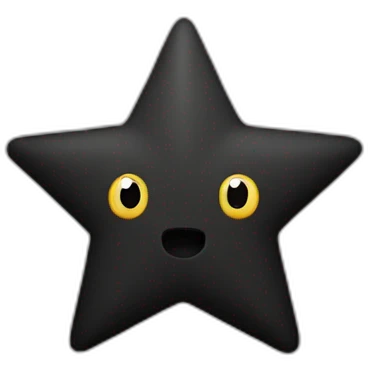 black star emoji