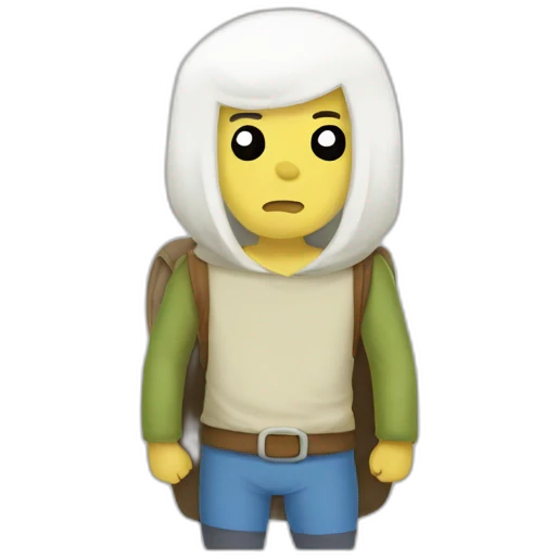 Finn the human adventure time emoji