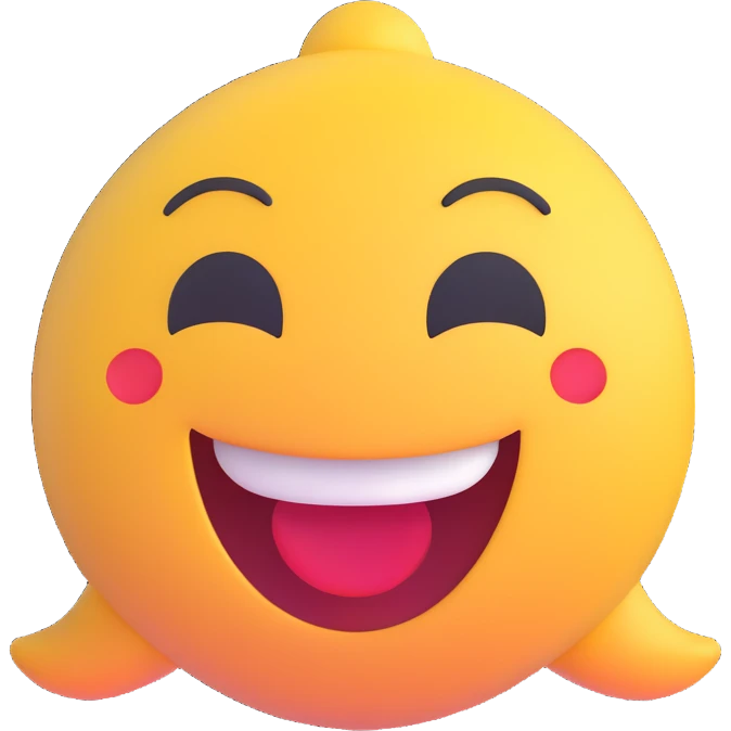 A laughing emoji emoji