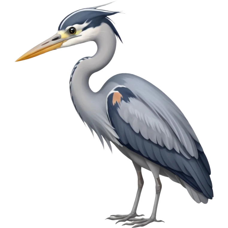 Grey Heron emoji