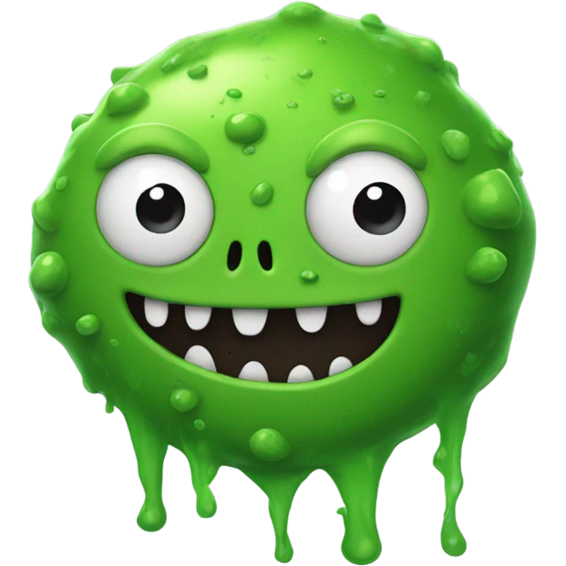Slime monster emoji