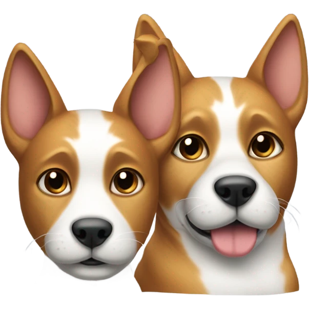 Cat dog emoji