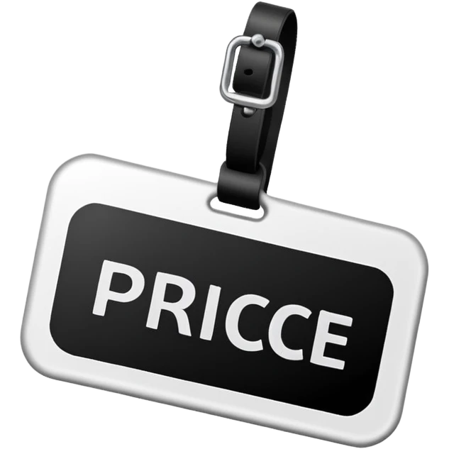 Price tag emoji