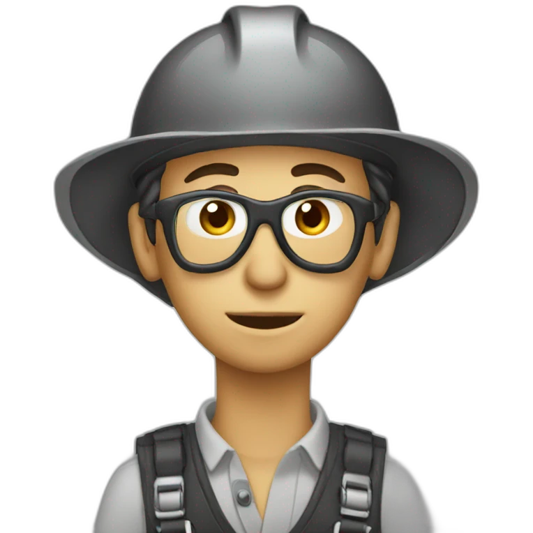 Vulture engineer emoji