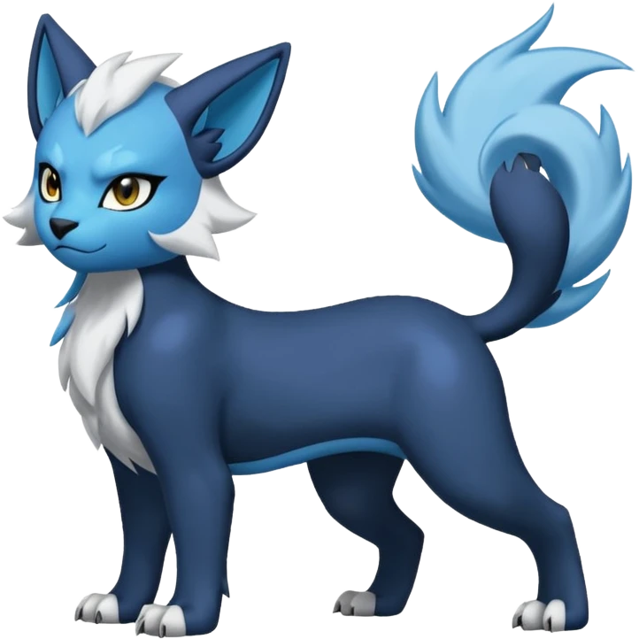 Luxray-Absol-Dewott-fusion emoji