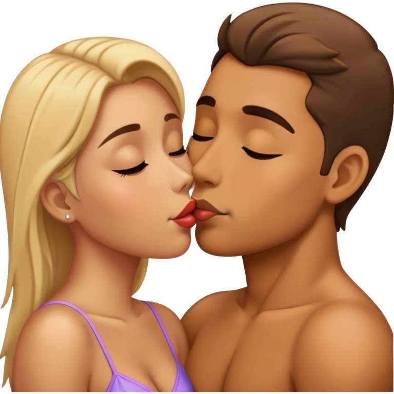 People kissing  emoji
