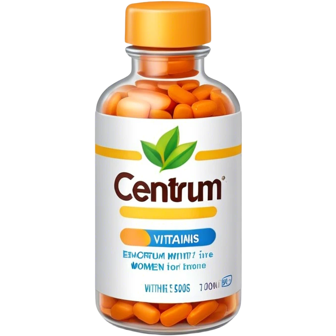 Centrum vitamins women emoji