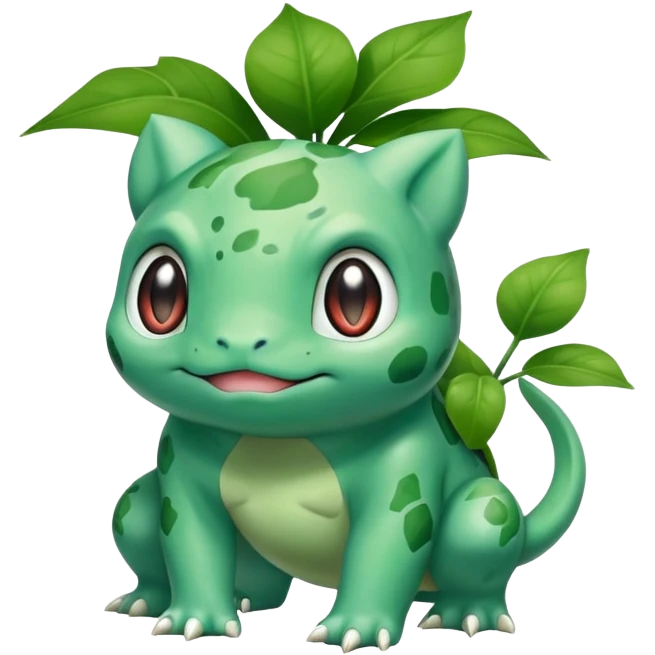 Bulbasaur (full body) emoji