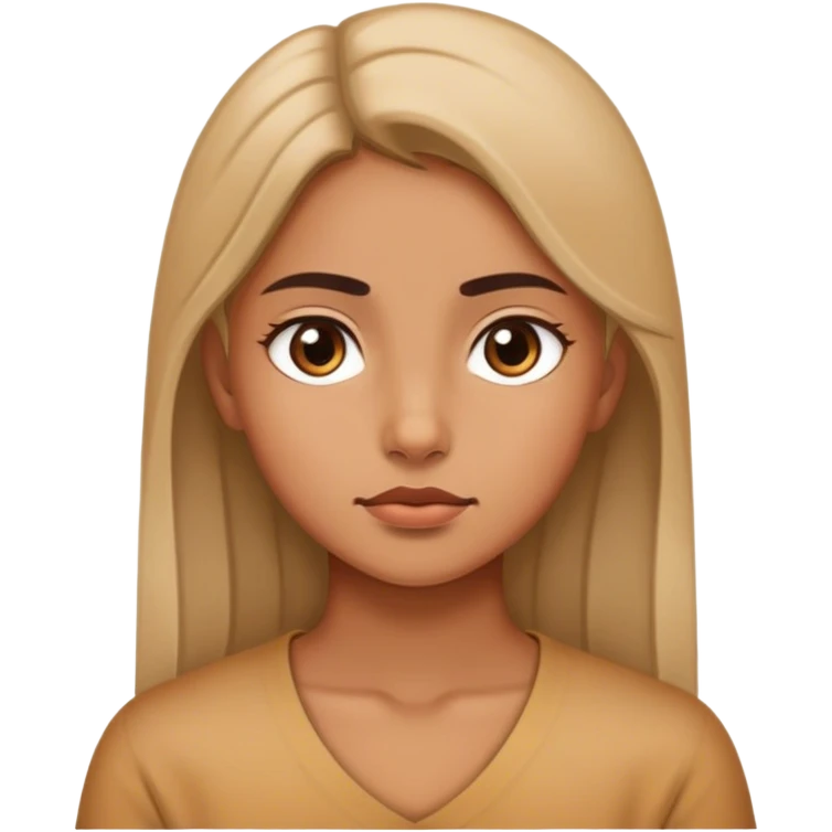 Girl side eyeing  emoji