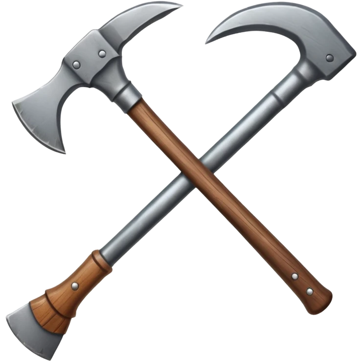 Crafting axe emoji