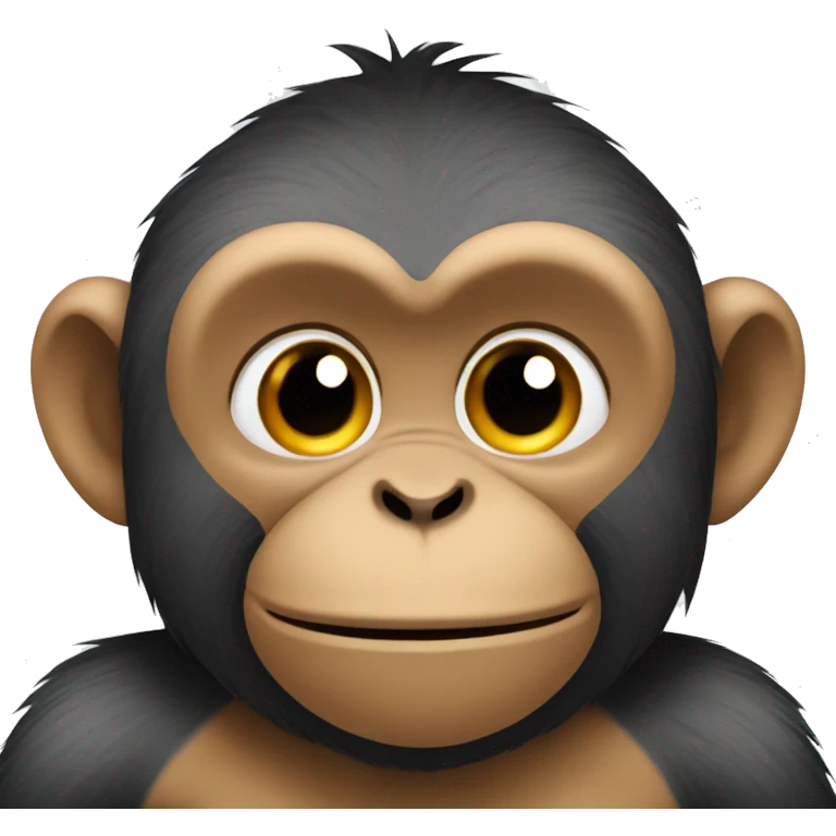 Monkey blushing emoji
