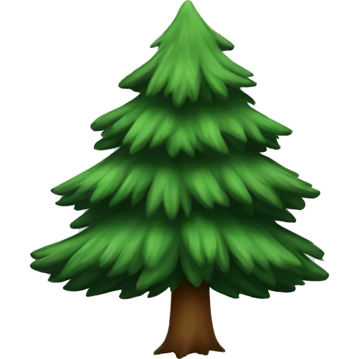 pine tree emoji