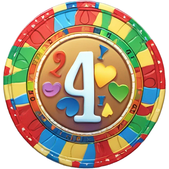 poker chip emoji