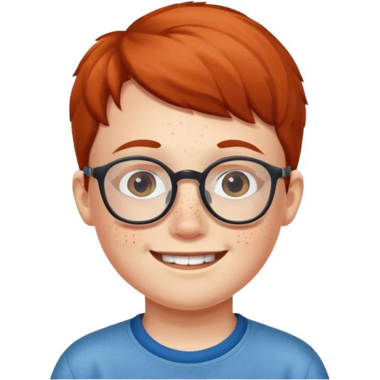 I wanna make a really autistic kid emoji