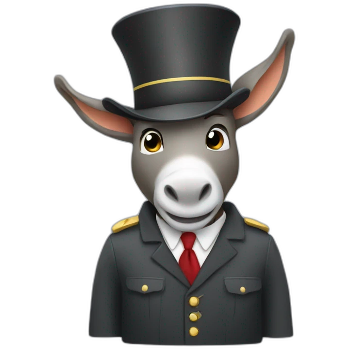 donkey conductor emoji