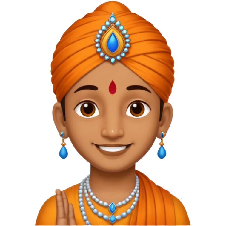 Krishna tilak emoji