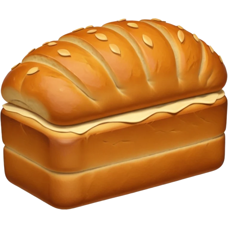 bread loaf taking a nap emoji