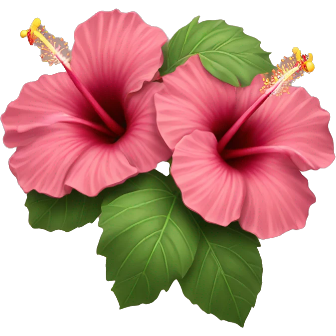 hibiscus emoji