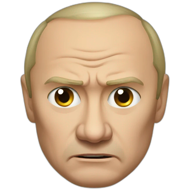 Angry Putin emoji