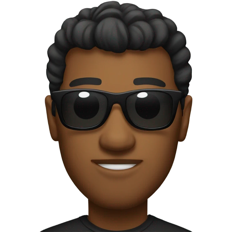 Tyson wearing sunglasses emoji