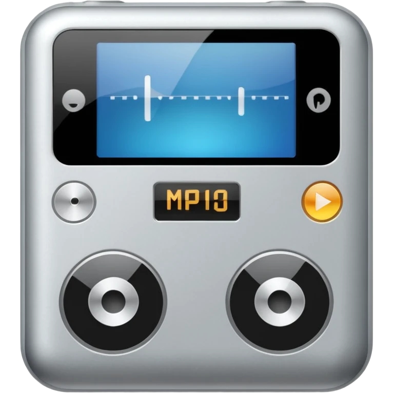 mp3 player emoji