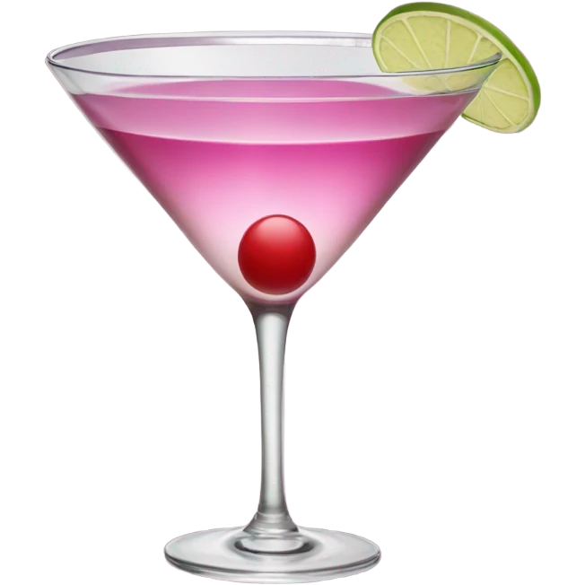 Cosmopolitan martini emoji