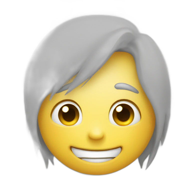 Smile in pain emoji