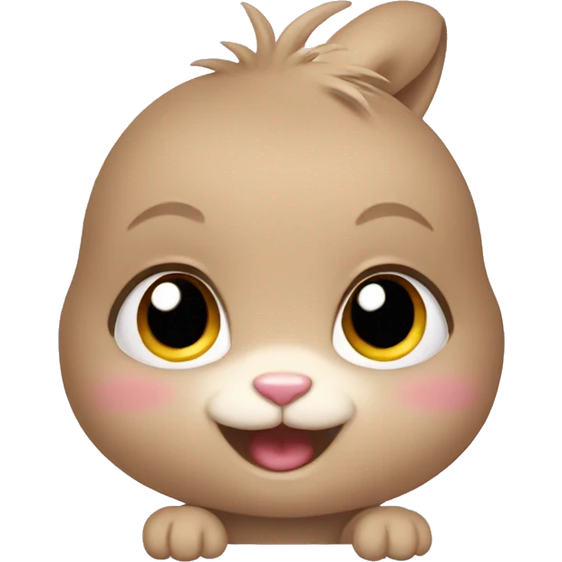 Baby bunny  emoji