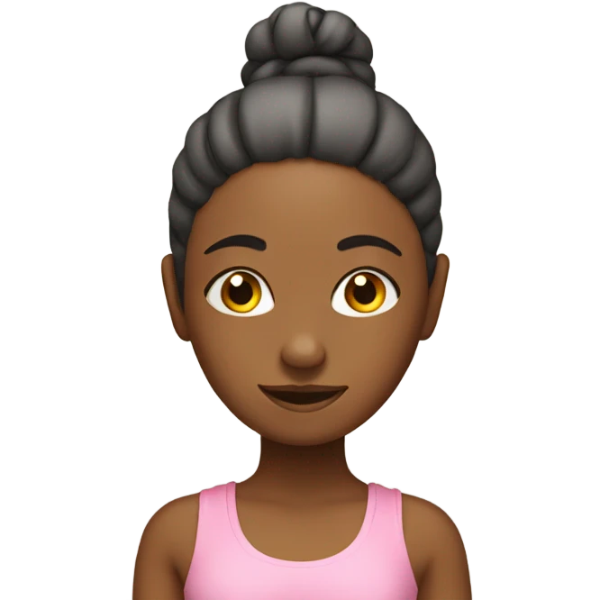 Yoga girl emoji