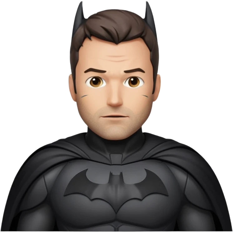 ben affleck batman emoji