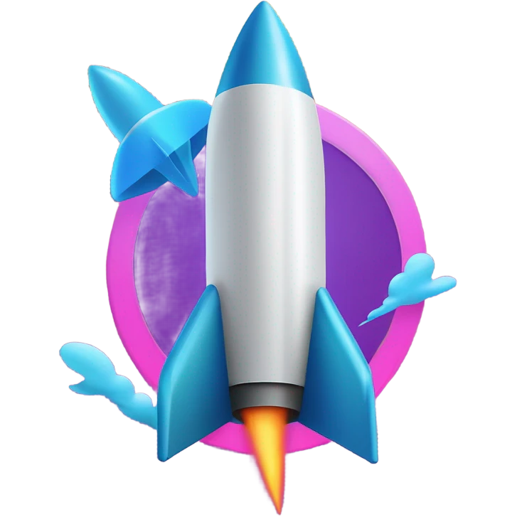 Rocket signboard emoji