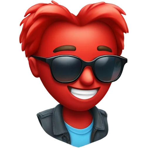 heart with sunglasses  emoji
