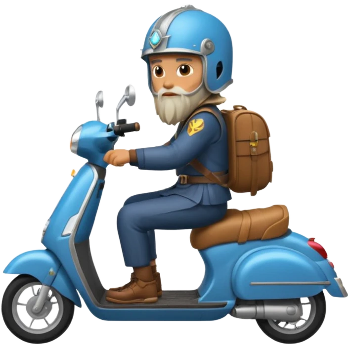 odin god drive scooter emoji