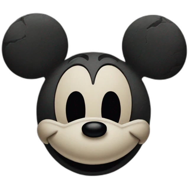 stoned mickey emoji