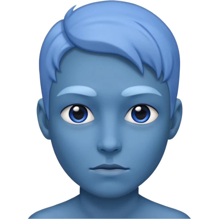 blue user emoji
