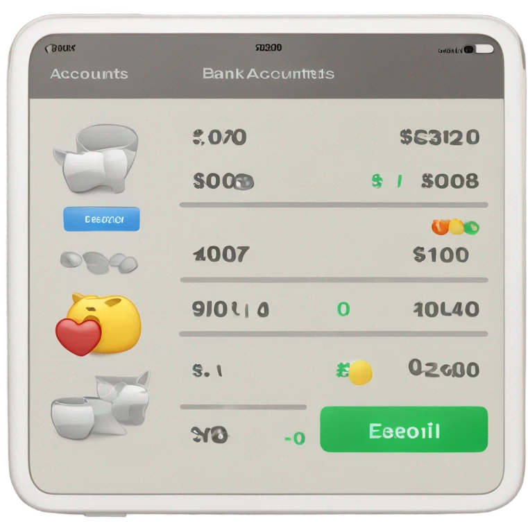 virtual us bank account emoji