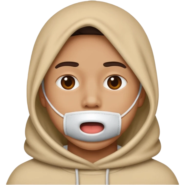 No pero tapada la boca  emoji