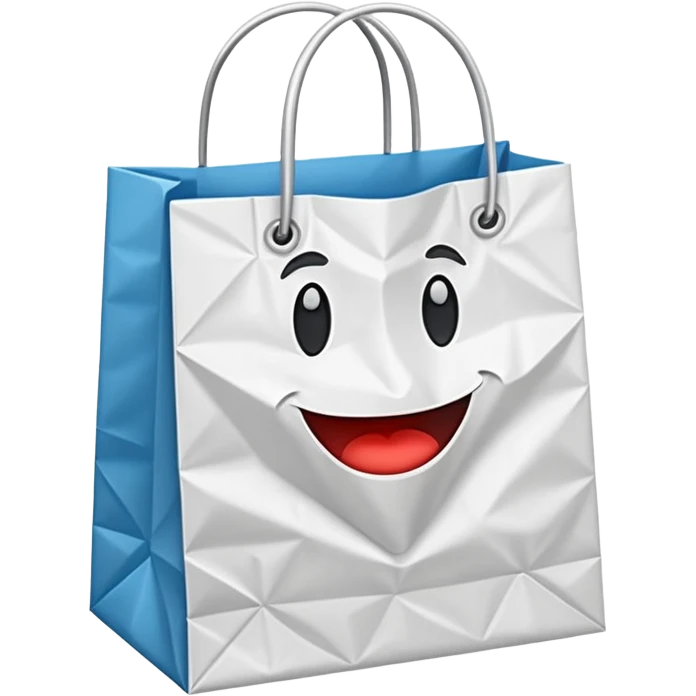 empty shoping bag emoji