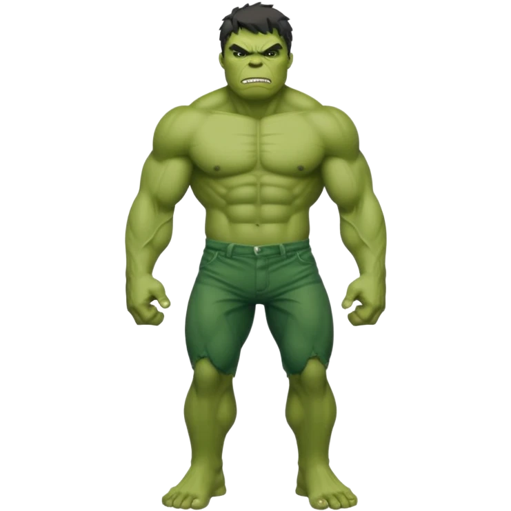 Hulk  full body emoji