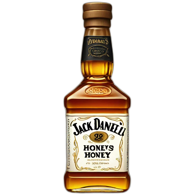 jack Daniel's honey bottle emoji