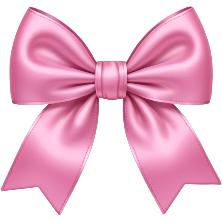 Pink Aesthetic bow emoji