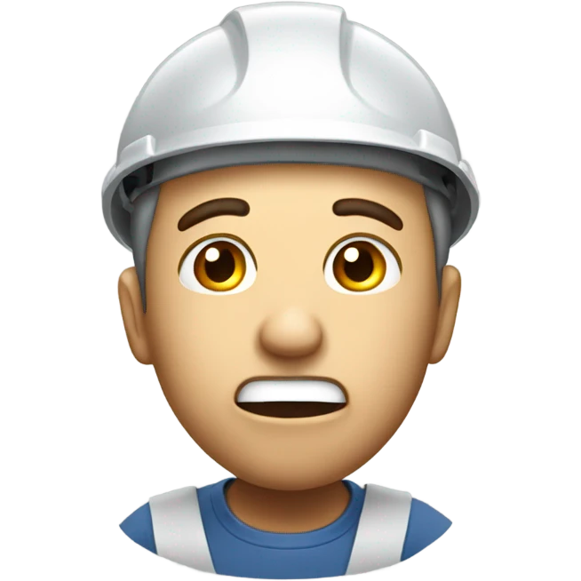Electrician getting shocked emoji