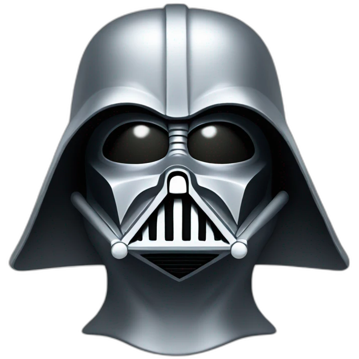 silver vader ghost emoji
