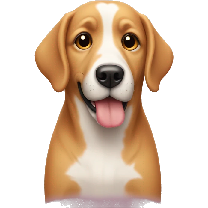 dog in love emoji