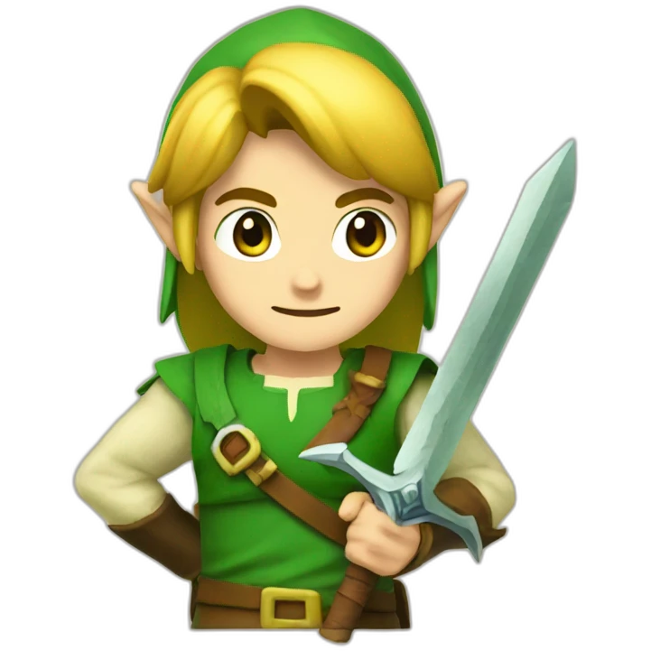 Link from Zelda emoji