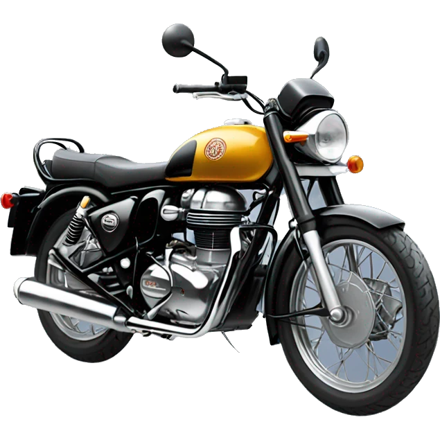 Royal Enfield meteor emoji