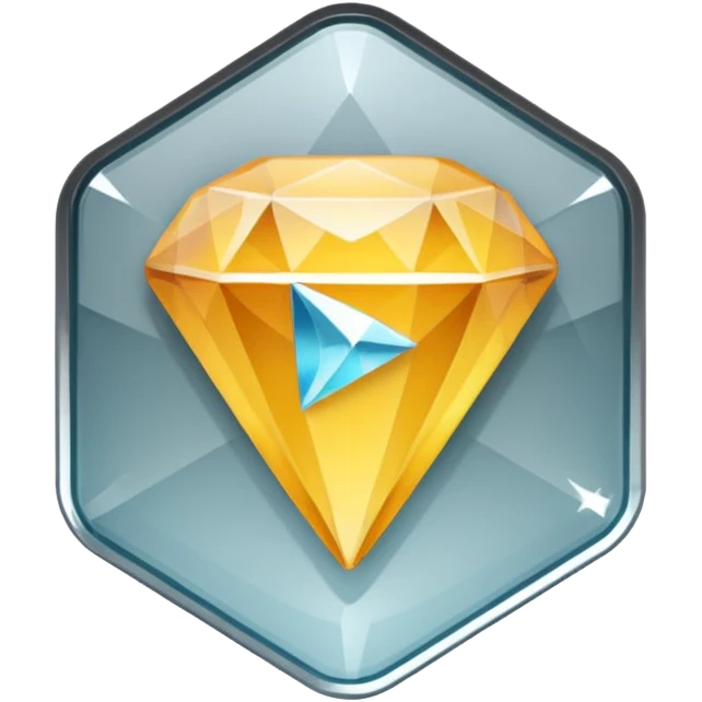diamond video play button emoji